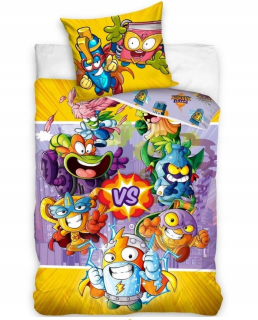 SUPER ZINGS - 160x200 Detské posteľná bielizeň Zingssyssy Super Zings 1089