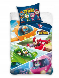 SUPER WINGS - 160x200 podstielka 100% bavlna top krídla