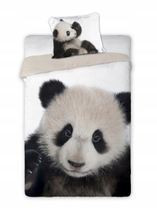 BING A PRIATELIA - 160 × 200 posteľná bielizeň divoký králik bunny roztomilý panda