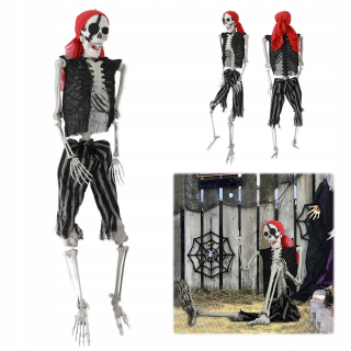 165 cm Skeleton Simulation Prop Pozitívna dekorácia ľudskej kosti