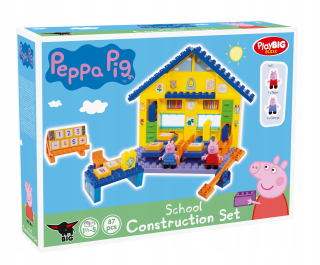 Pepa Pig - 2 peppa pump čísla veľké 18m + duplo veľké bloky