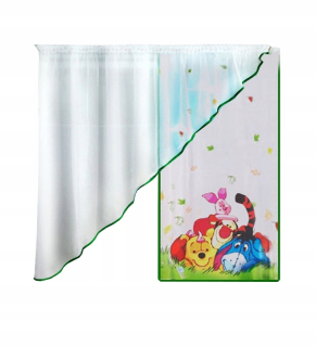 Medvedík Pú - 2. Detský curtain Disney Panel Winnie LEADOW