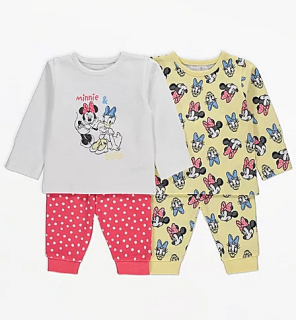 Minnie Mouse - 2-pack pyžamáš myš Minnie George 2-3L