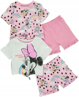 Minnie Mouse - 2-pack pyžamáš myš minnie leto 2-3l