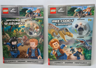 Jurský svet - 2 ks LEGO JURASSIC WORLD CAGE DINO