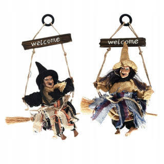 2ks Witch Mett Vising Welcome Sign