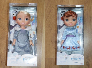 Elsa Frozen - 2 bábika disney princezná krajina ľadu olaf Barbie
