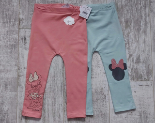 Minnie Mouse - 2-Pak nové legíny George 80-86cm 12-18m-CY