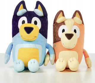 BING A PRIATELIA - 2 ks Plush Dolls American Bingo Family (Bluey)