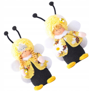 ENCHANTIMALS - 2ks karikatúra praktické včelie bábiky hračky