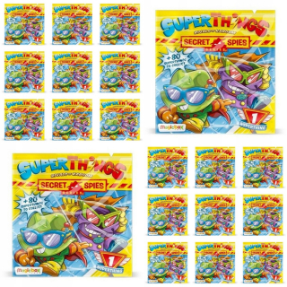 SUPER ZINGS - 20 x Sachet Super Zings 6 veci Secret Spies