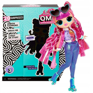 Bábiky LOL - 2020 lol prekvapenie bábiky omg3 disco sk8er móda