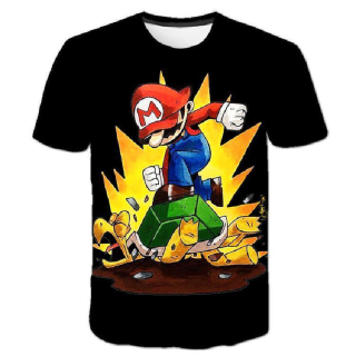 SONIC hračky - 2021 Spring Sonic Deti Cartoon Dress S. 13 6T