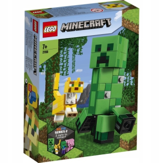 MINECRAFT - 21156 Veľký Obr Creeper a Ocelot