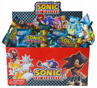 SONIC hračky - 24 ks Figurine Sachet hra Sonic Team Hedgehog
