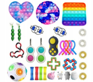 TOY STORY - 24PCS Fidget Spinner Set Anti-stres Hračky