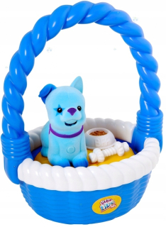 Littlest Pet Shop - 28153 Malé živé zvieratá pes vo Veľkonočnom koši