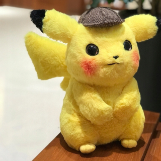 Pokémoni - 28cm Pôvodný Pokémon Detektív Pikachu Plush