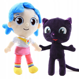 RAINBOW HIGH bábika - 2ks Mascot Plush Pravé a Rainbow Kingdom