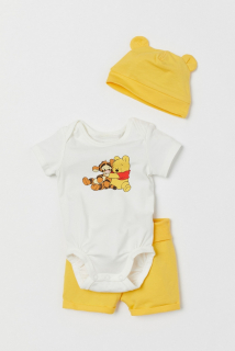 Medvedík Pú - 3-dielna set Winnie Pú H & M 74