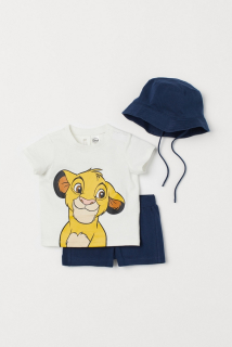 Leví kráľ - 3-dielna Simba Set King Lew H & M 68