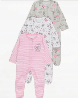 Medvedík Pú - 3- PAK PAJACYK Disney George 80- 86cm / 12-18mc