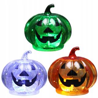 MINECRAFT  - 3 ks Halloween Pumpkin Lampa Podrody žiariace D