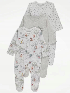 Medvedík Pú - 3 ks pyžac ospalý winnie 2,7 kg przedany disney