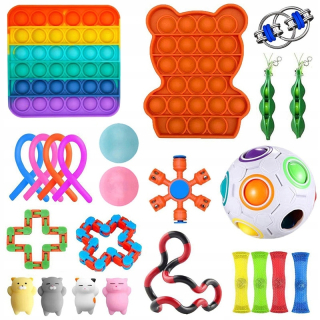 TOY STORY - 30 Pack Fidget Sensory Toy ZES 1 SAP
