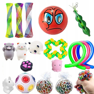 TOY STORY - Sada 30 senzorov Fidget Sensory Toy 5 uší
