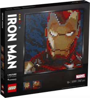 31199 LEGO Art Iron Man od Marvel Studios