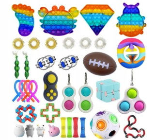 TOY STORY - 32PCS Fidget Spinner Set Anti-stres Hračky