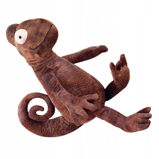 Elsa Frozen - 35 cm významná jašterica bábika chameleon plyš