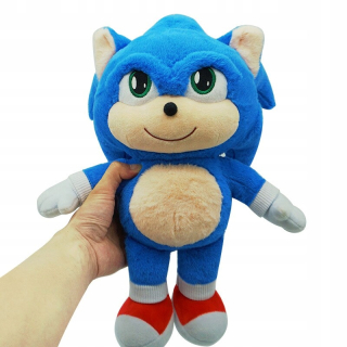 SONIC hračky - 35cm Cartoon Sonic Plush bábika