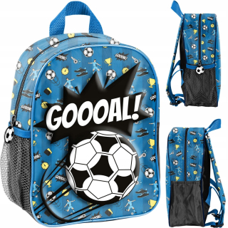 Detský batoh - 3D futbalový batoh pre batoh pred predškolským