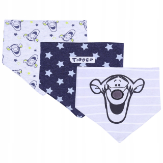 Medvedík Pú - 3x šatka / bibs disney tigger