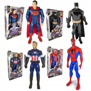 Superman - 4 Fugurki Superman Batman Spiderman K. Amerika