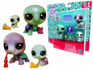 Littlest Pet Shop - 4 korytnačky + doplnky čísla Littlest Pet Shop LPS