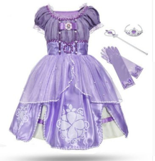 Princezna sofia - 4cz karneval karneval princezná Zosia Sofia 130
