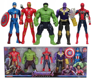 Súprava 5 figúr Avengers