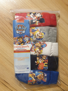 PAW Patrol - 5-Pak SLIPS Nohavičky 92 PSI PATROL