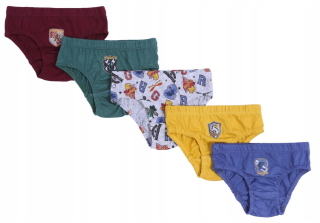HARRY POTTER - 5 x bavlnené nohavičky Harry Potter 5-6 rokov 116 cm