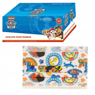 PAW Patrol - 50 x Ochranná maska pre deti Mask Dog Patrol