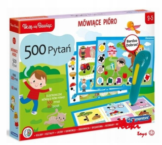 Elsa Frozen - 50651 CLEMENTONI Hovorí o perie 500 otázok