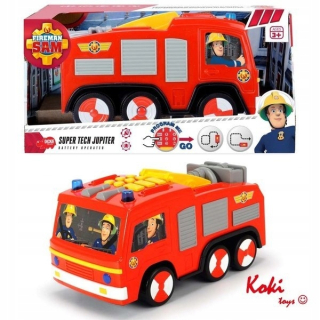 Požiarnik Sam  - 5555 Firefighter Sam Auto Super Tech Jupiter