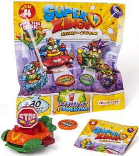 SUPER ZINGS - 6 ks BlasterJet + Figurine 6 ks Super Zings 4