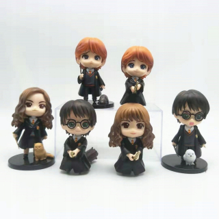 HARRY POTTER - 6 ks. Harry Potter Figurine Figurines