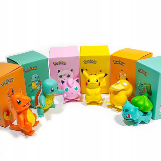 Pokémoni - 6 ks / Nastaviť Pokemon Charmander Cleffha Pikachu