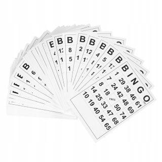 BING A PRIATELIA - 60 kusov hra v Bingo Card vzdelávacie karty