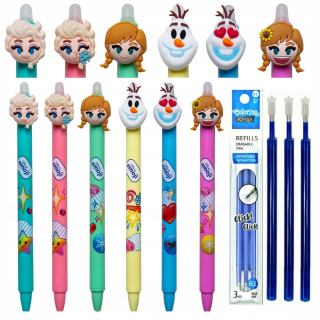 Elsa Frozen - 6x Pero káblové mrazené stroj + kazety